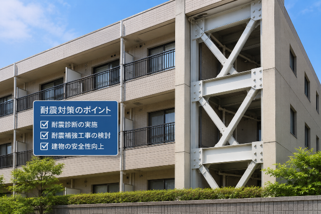 南海トラフ地震とアパート・マンションの耐震対策