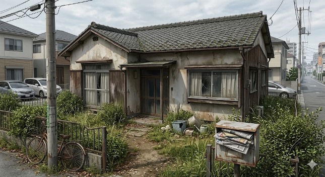 空き家を放置しておくと様々な悪影響が生じます。早めの対策を！